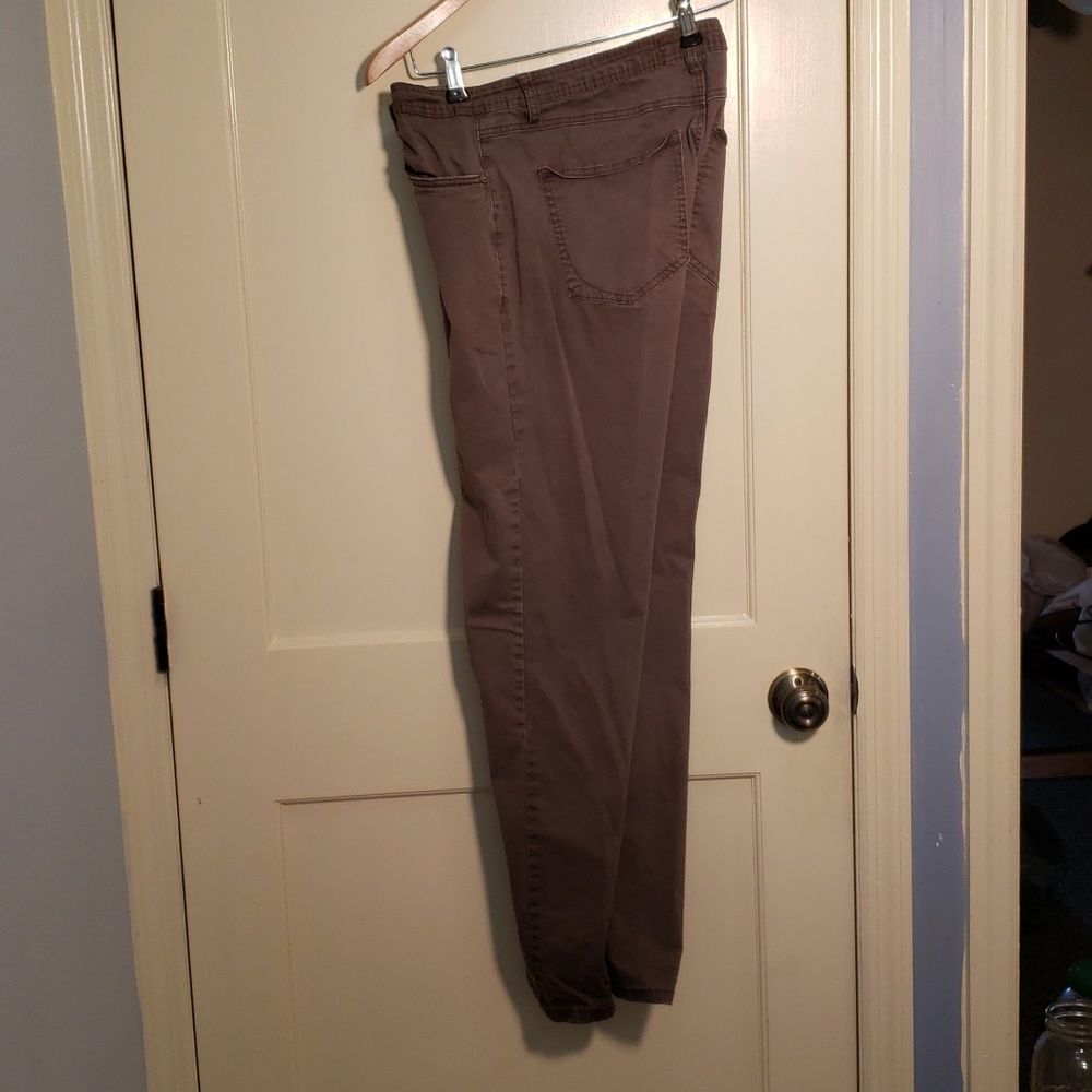 Paper Denim & Cloth Men's Brown Chinos Pants 36" Waist 32" Inseam Stretch Fabric